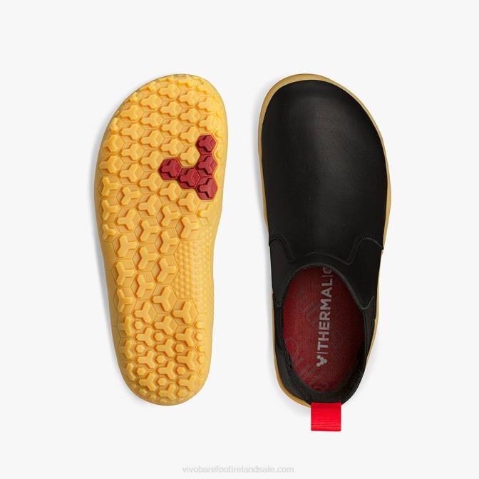 Vivobarefoot Fulham Ii Juniors B2LJ189 Obsidian