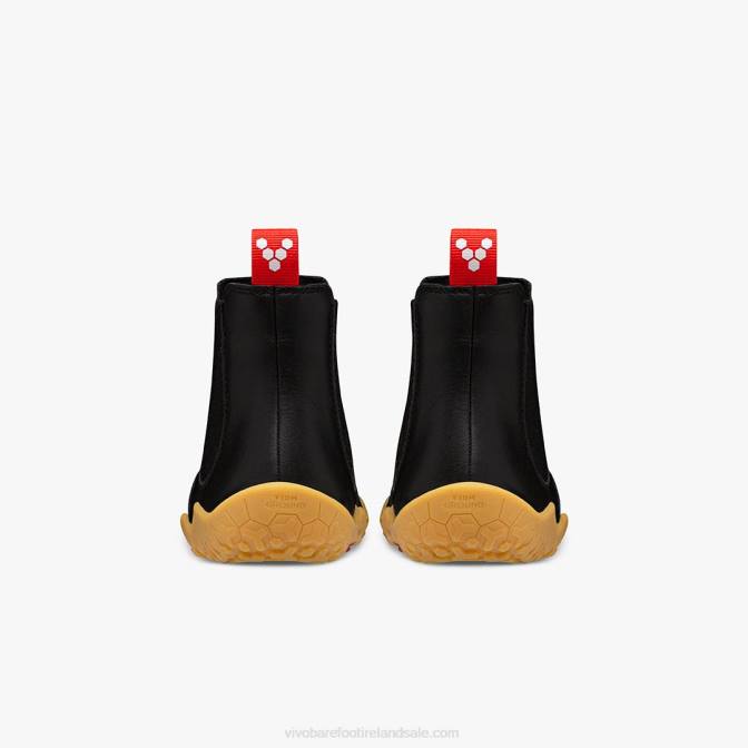 Vivobarefoot Fulham Ii Juniors B2LJ189 Obsidian