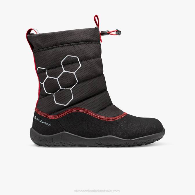 Vivobarefoot Lumi Juniors B2LJ212 Obsidian