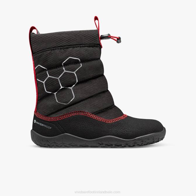 Vivobarefoot Lumi Kids B2LJ210 Obsidian