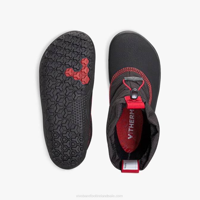 Vivobarefoot Lumi Kids B2LJ210 Obsidian