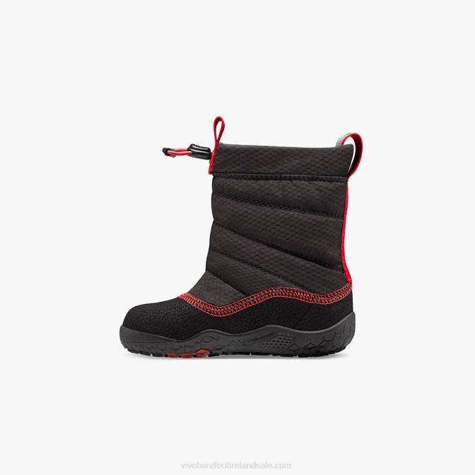 Vivobarefoot Lumi Toddlers B2LJ208 Obsidian