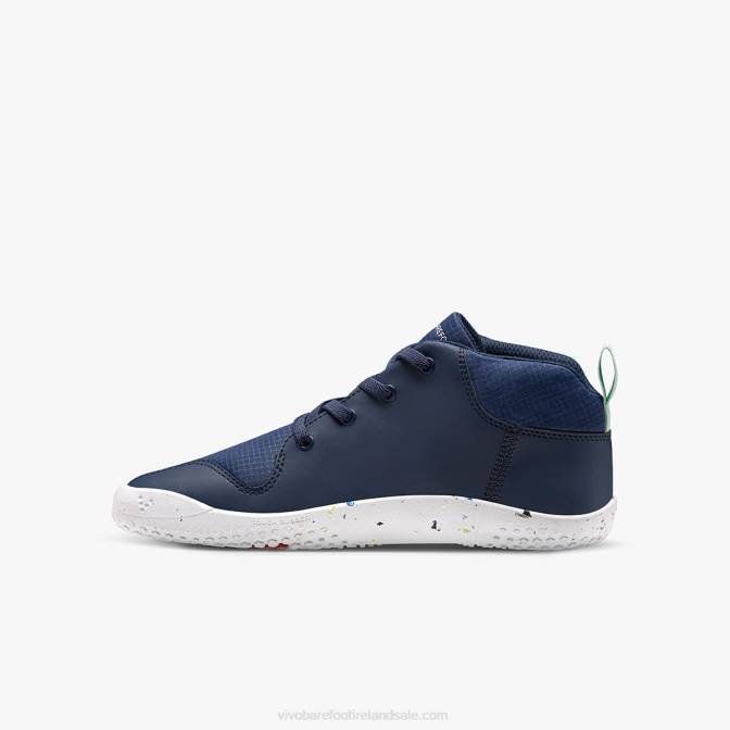 Vivobarefoot Primus Bootie Ii All Weather Juniors B2LJ186 Midnight