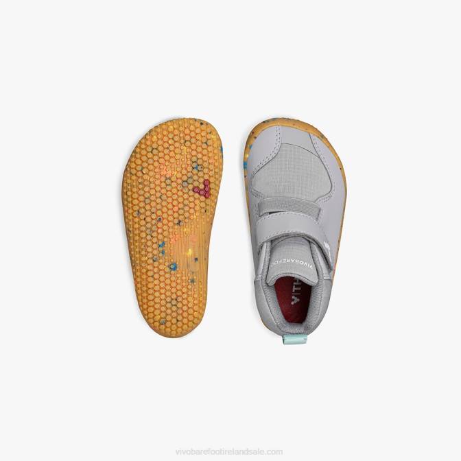 Vivobarefoot Primus Bootie Ii All Weather Toddlers B2LJ181 Zinc