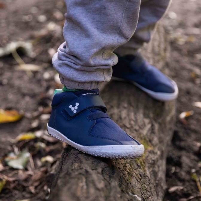 Vivobarefoot Primus Bootie Ii All Weather Toddlers B2LJ182 Midnight
