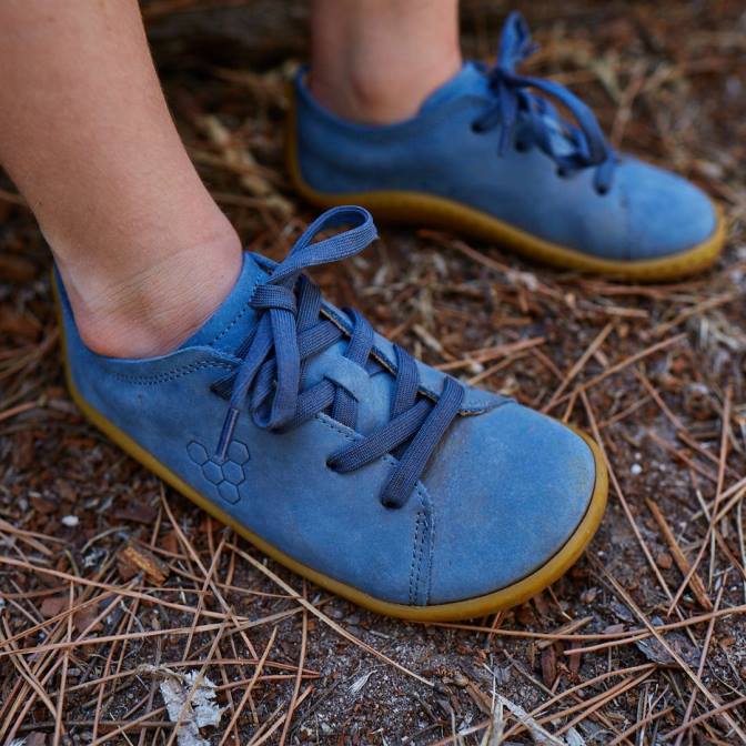 Vivobarefoot Addis Kids B2LJ219 Indigo