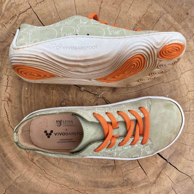 Vivobarefoot Addis Lewa Juniors B2LJ226 Sage