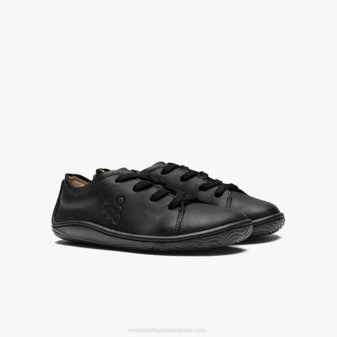 Vivobarefoot Addis School Juniors B2LJ224 Black