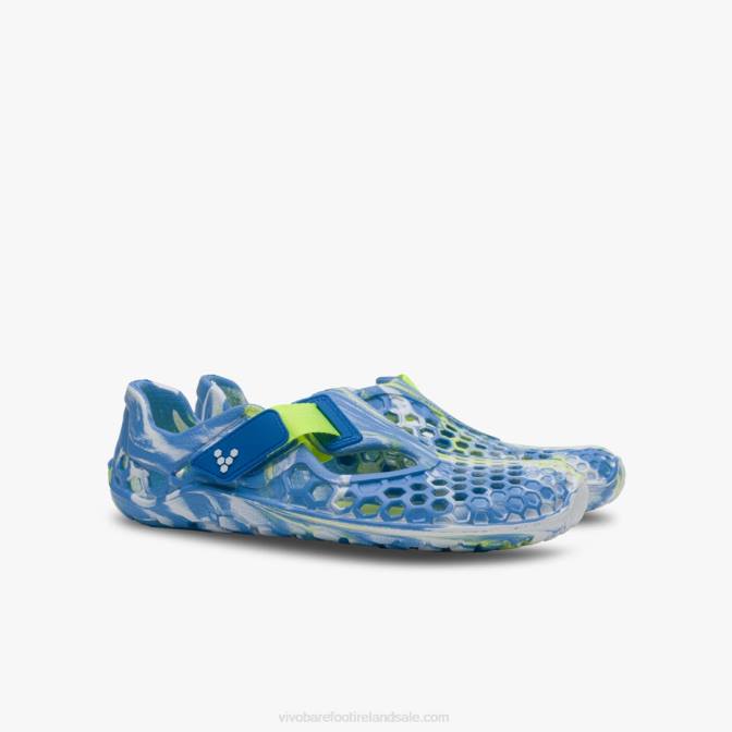 Vivobarefoot Ultra Bloom Juniors B2LJ202 Blue Aqua