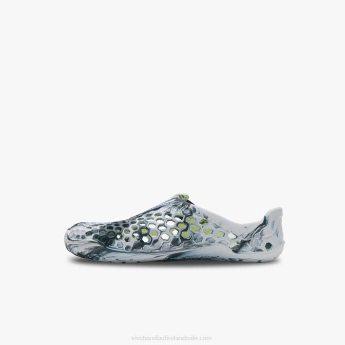 Vivobarefoot Ultra Bloom Kids B2LJ197 Obsidian-White