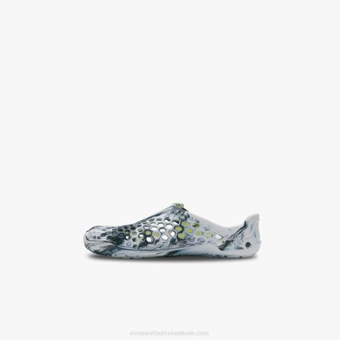 Vivobarefoot Ultra Bloom Preschool B2LJ222 Obsidian-White