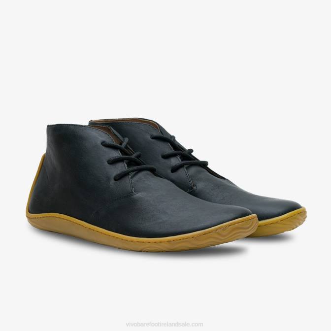 Vivobarefoot Addis Desert Men B2LJ44 Black