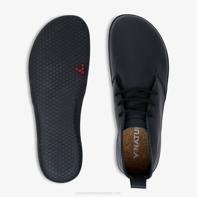 Vivobarefoot Gobi Iii Men B2LJ60 Black Leather