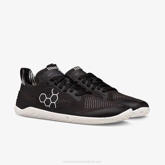Vivobarefoot Geo Racer Knit Men B2LJ71 Obsidian
