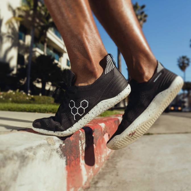 Vivobarefoot Geo Racer Knit Men B2LJ71 Obsidian