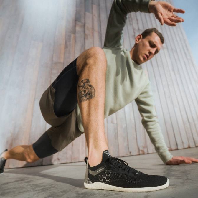 Vivobarefoot Primus Lite Knit Men B2LJ1 Obsidian