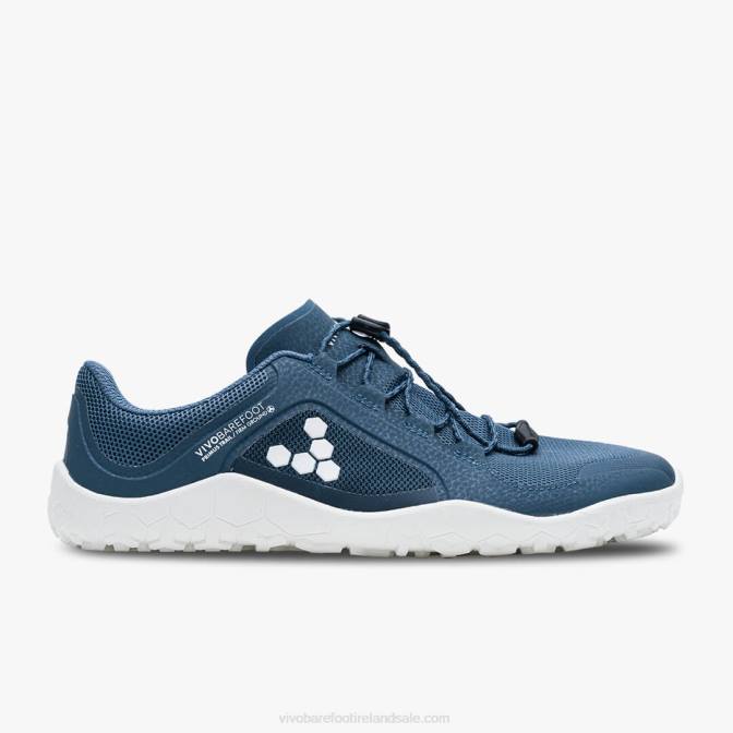 Vivobarefoot Primus Trail Ii Fg Men B2LJ34 Deep Sea Blue-White
