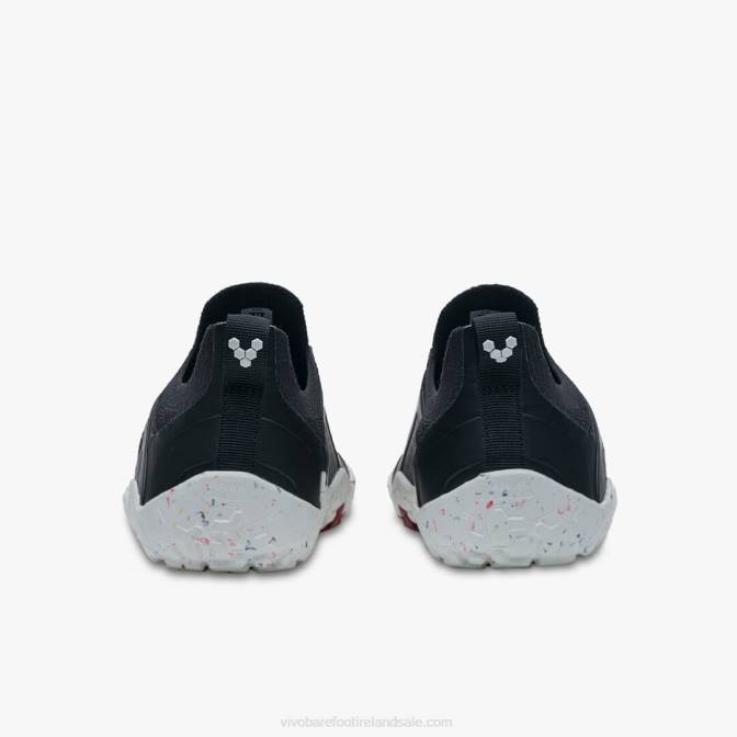 Vivobarefoot Primus Trail Knit Fg Men B2LJ41 Obsidian-White