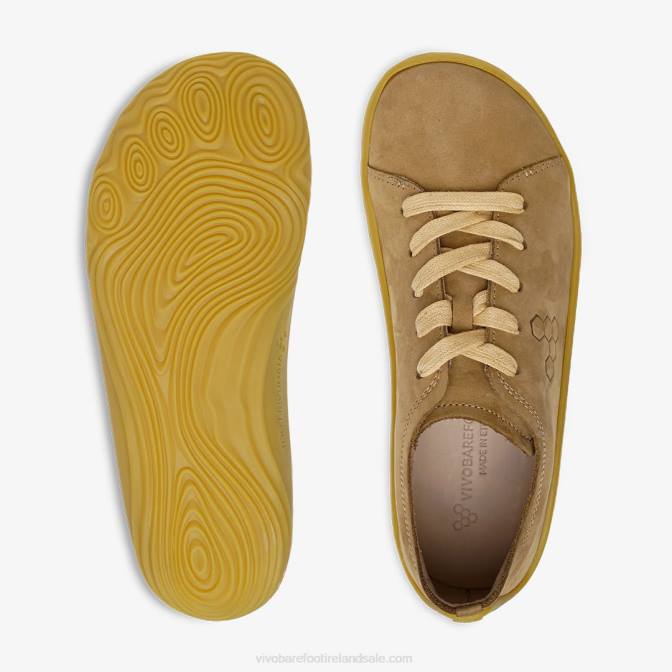 Vivobarefoot Addis Women B2LJ147 Bone Brown