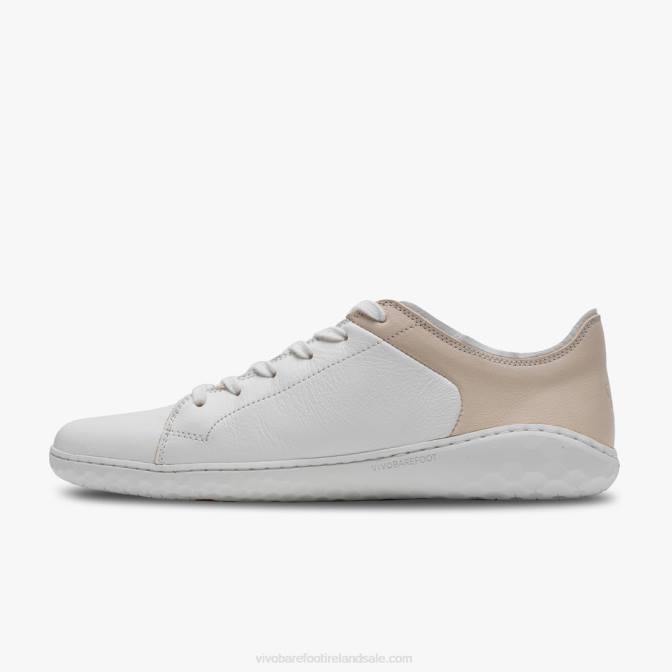 Vivobarefoot Geo Court Iii Women B2LJ128 Off White-Pink