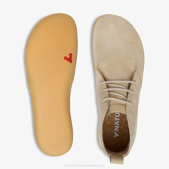 Vivobarefoot Gobi Iii Women B2LJ131 Honey Suede