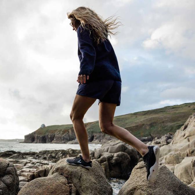 Vivobarefoot Ultra Iii Bloom Women B2LJ151 Obsidian