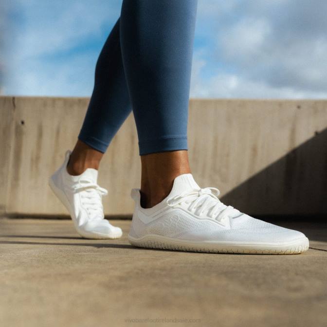 Vivobarefoot Primus Lite Knit Women B2LJ85 Bright White