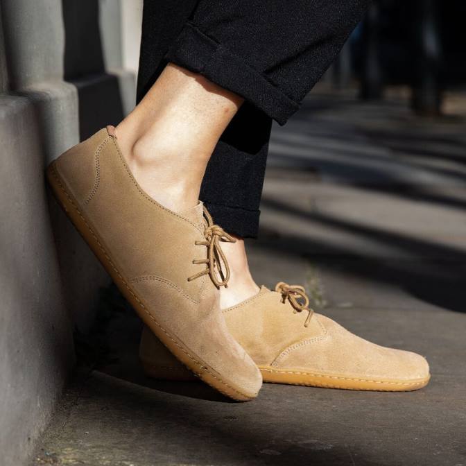 Vivobarefoot Ra Iii Women B2LJ133 Honey Suede