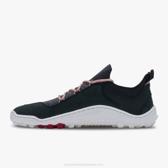 Vivobarefoot Tracker Decon Low Fg2 Women B2LJ99 Obsidian-Misty Rose